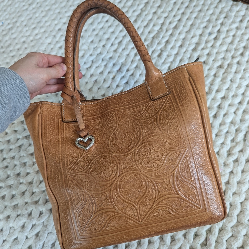 Brighton Ferrara Scala Morella Small Tote & Wallet Cognac - Picture 3 of 9